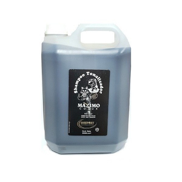 OSSPRET - SHAMPOO TONALIZADOR NEGRO X 5 LTS.-