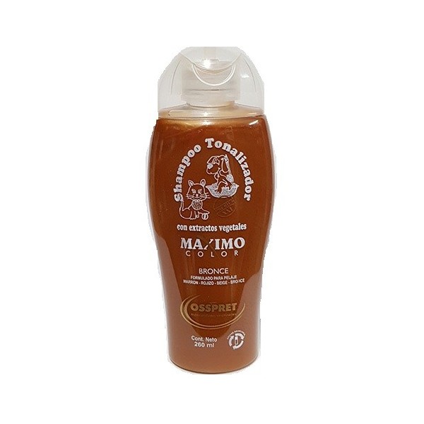 OSSPRET - SHAMPOO TONALIZADOR BRONCE X 250 CC.-