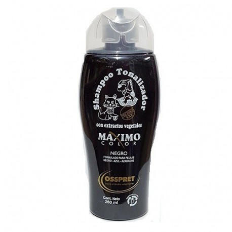 OSSPRET - SHAMPOO TONALIZADOR NEGRO X 250 CC.-