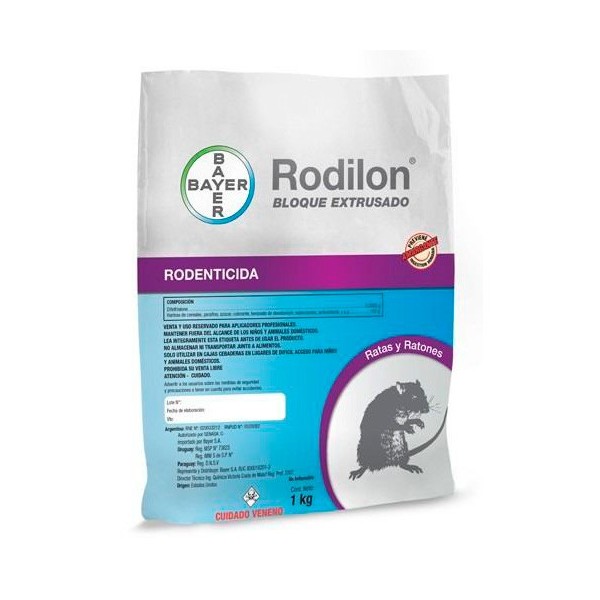 BAYER-CROP. - RODILON BLOCKS EXTRUSADO X 1 KG.-