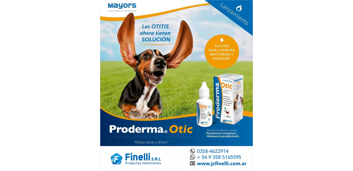 MAYORS lanza su nuevo producto para la otitis.